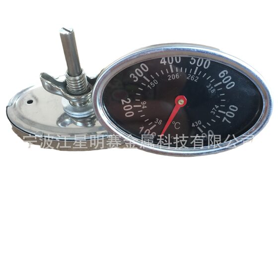 JX-2E-5 Oval bimetal grill oven oven thermometer with high quality low price