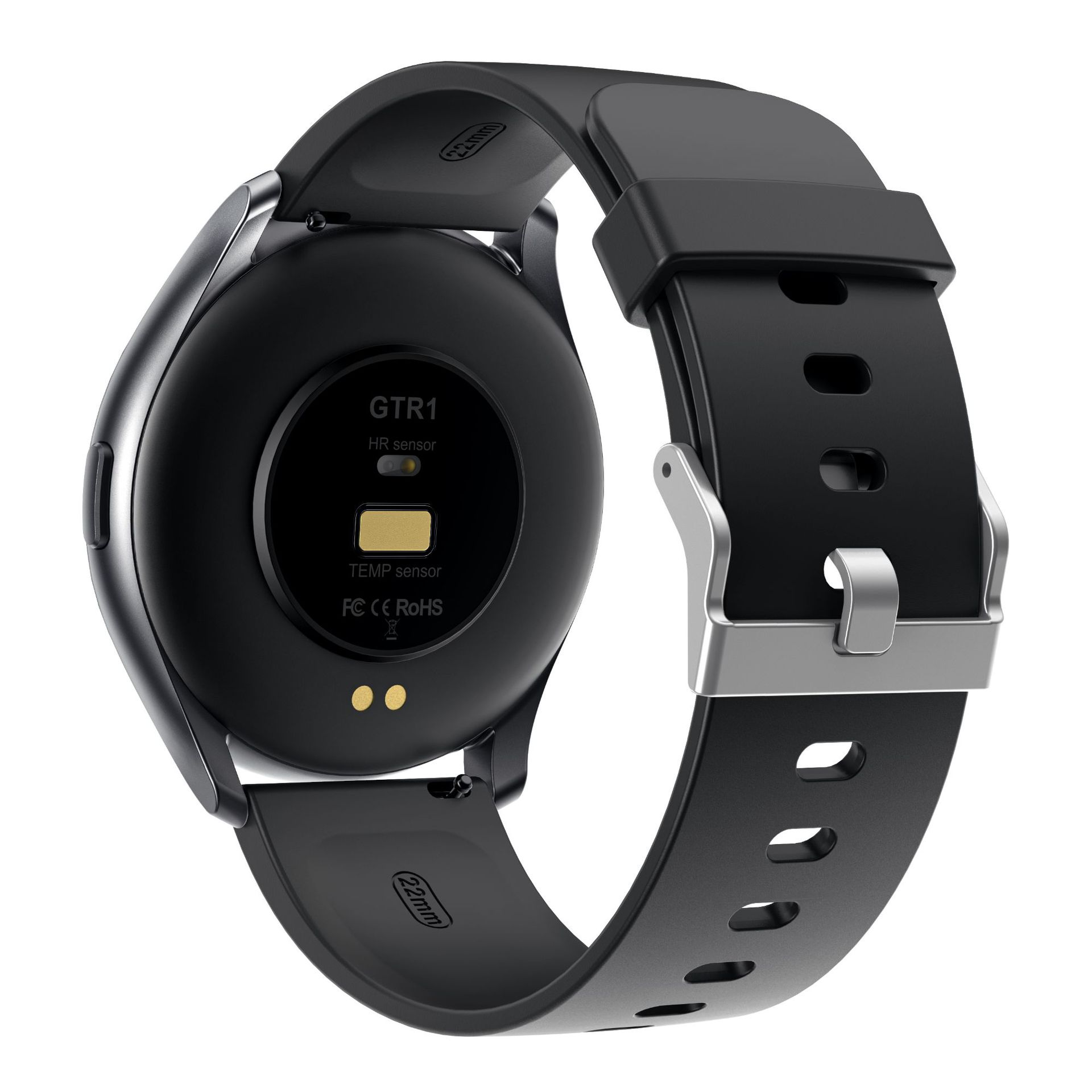 Runmefit智能手表GTR1运动蓝牙通话心率计步测温适用小米手机手表