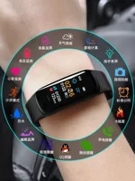 Для мобильных телефонов Xiaomi браслет спортивные мужские и женские электронные часы Многофункциональный пульс сердечного ритма монитор кровяного давления умный браслет