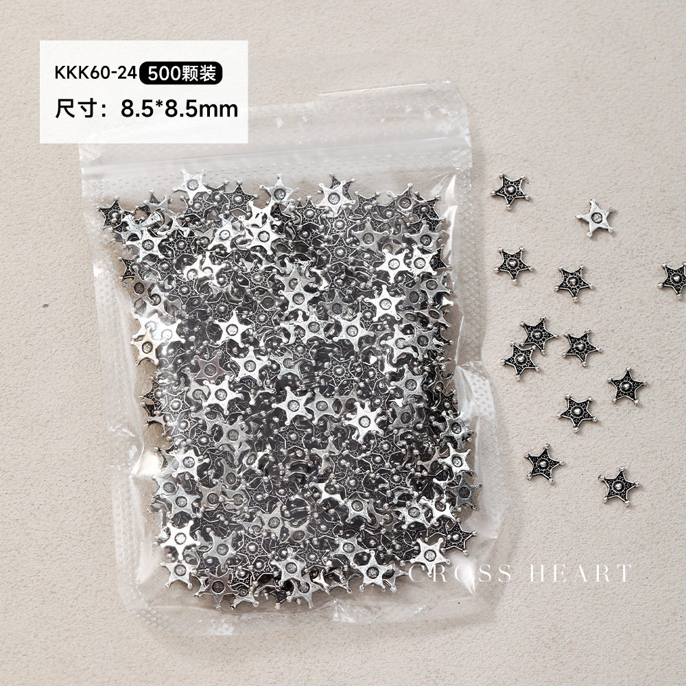 【kkk60-24】crow heart jewelry