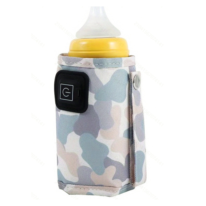 Biberón calefacción aislamiento térmico cubierta leche calentador portátil bebé temperatura constante USB Universal cubierta de la botella de leche aislamiento térmico leche calentador