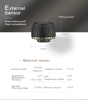 Private Model USB Tire Pressure Tire pressure monitoring system - replacement-the-unit-price-of-the-external-sensor-is-one-set-please-take-4-pieces