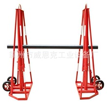 液压刹车放线架卧式立柱框式电力施工导线轴架组合式盘式电缆光缆