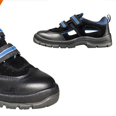 优工劳保鞋安全鞋防砸防静电绒面皮凉鞋款E款PAL-E1511劳保鞋