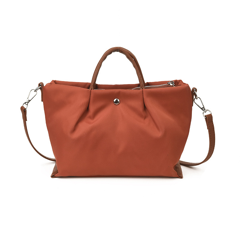 Bolso de tela de nylon de gran capacidad para mujeres 2026 nuevo tipo de bolso de hombro ligero y simple estilo coreano nicho Zhong Commuting Tote image 16