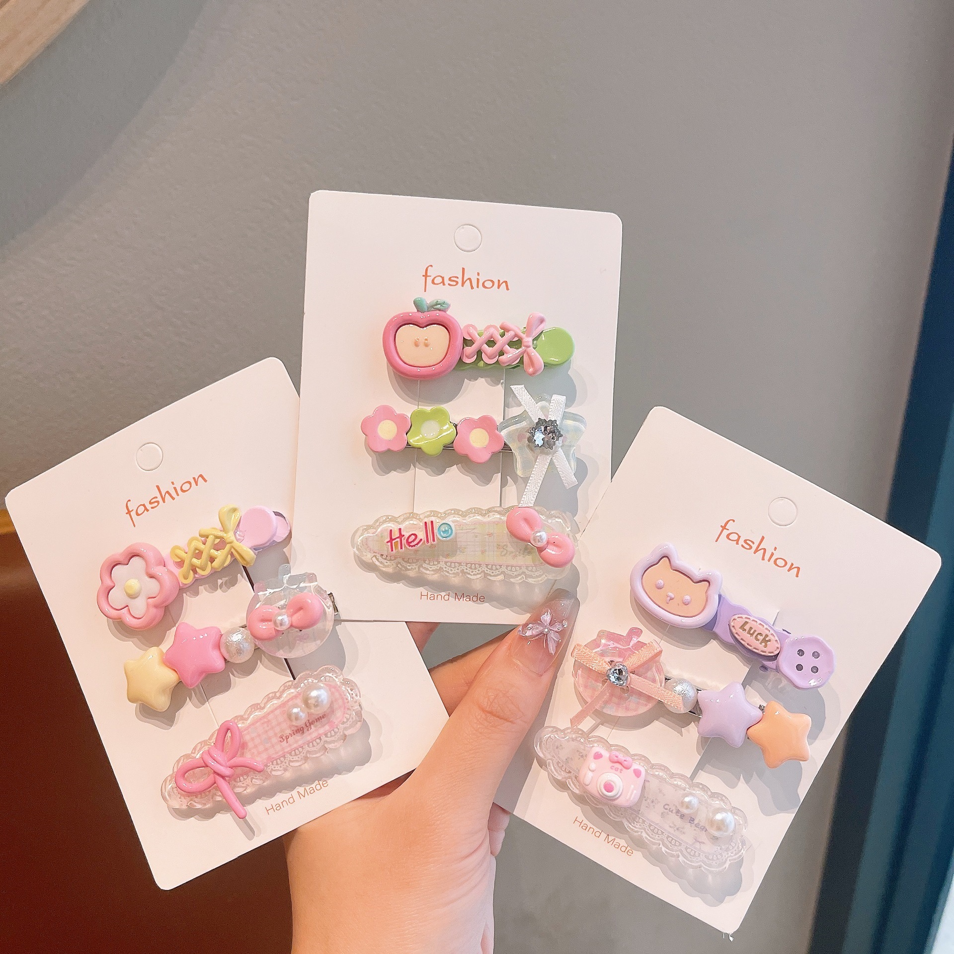 Clips para el cabello de bebé macaron clips para el cabello de niños no daña clips para el cabello de chicas clips laterales lindos toques para el cabello clips para el cabello