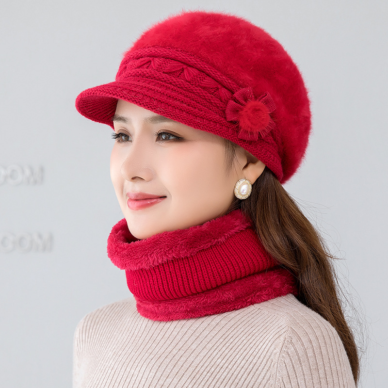 Plus Velvet Thickening Woolen Knit Hat Wholesale Nihaojewelry display picture 13