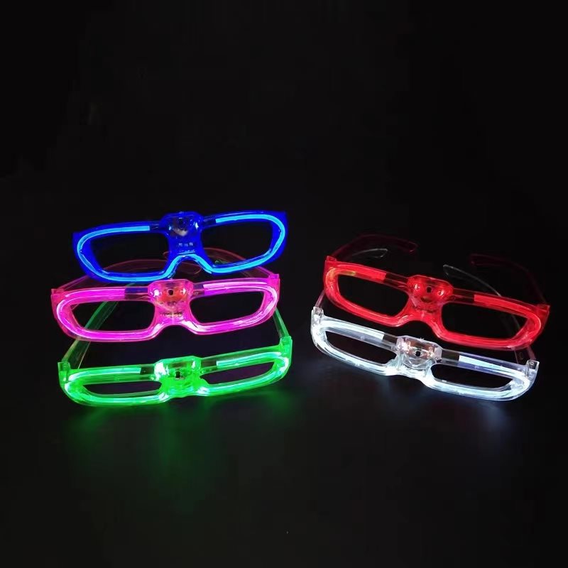 Gafas cuadradas azules preciosas