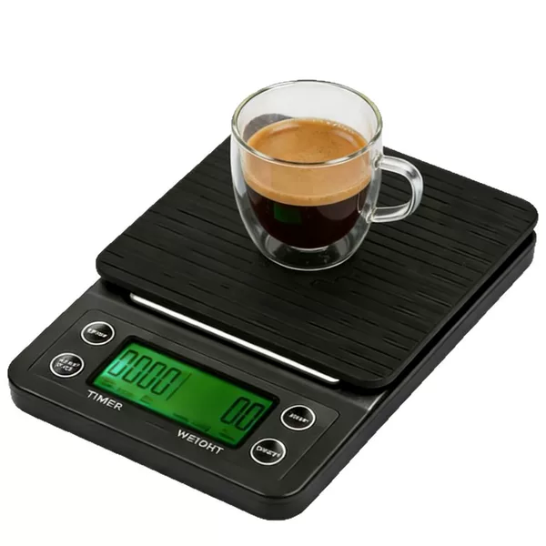 Manufacturer's kitchen electronic scale, small household electronic scale for hand-brewed coffee, multifunctional baking kitchen scale with timer