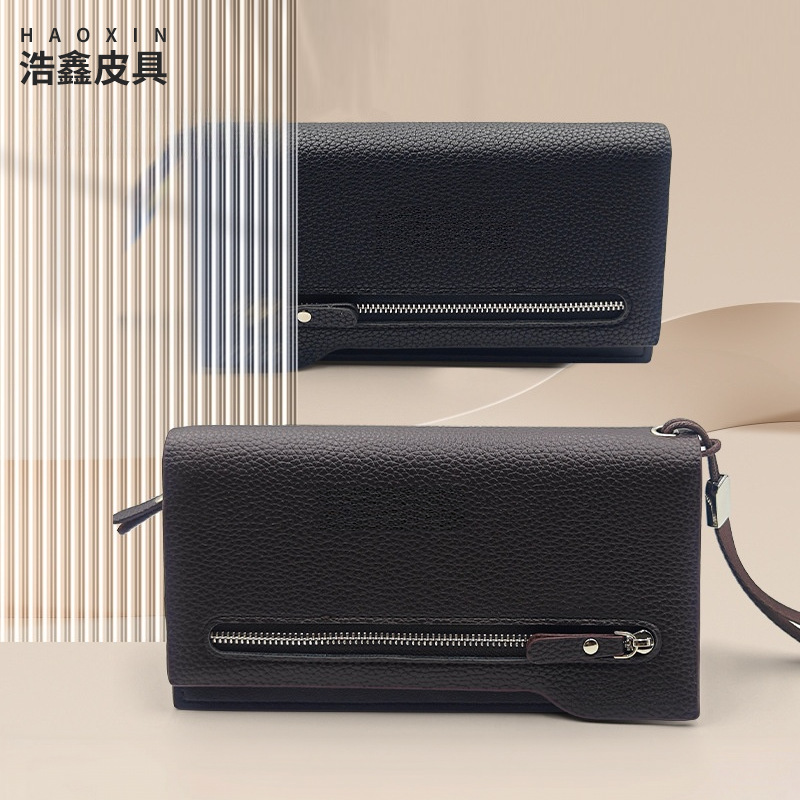Promotional Long Wallet for Young Business People, Large-Capacity Pu Leather Handbag, Fashionable Soft Leather Coin Purse and Banknote Holder Promotional Long Wallet for Young Business People, Large-Capacity Pu Leather Handbag, Fashionable Soft Leather Coin Purse and Banknote Holder