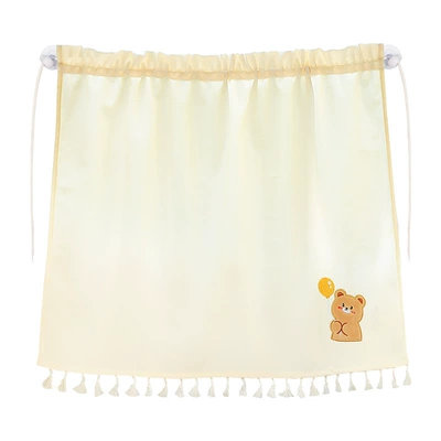 Car curtains: sunscreen children's rear side window
