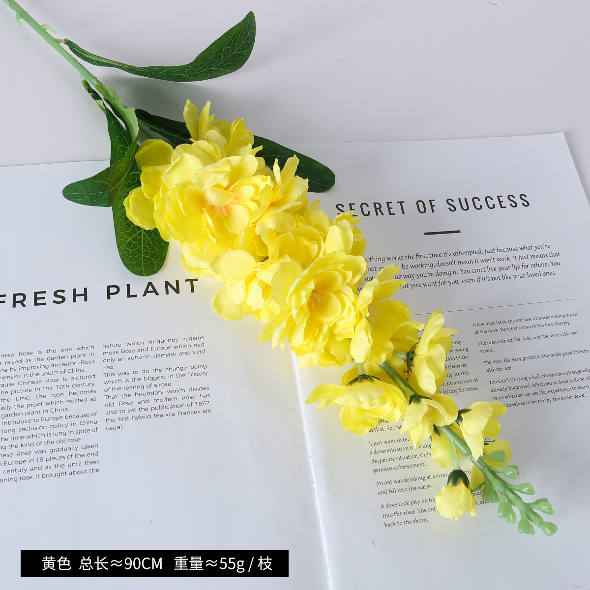 Simulación de flores de golondrina, gran golondrina, decoración para el hogar, props de fotografía de boda, flores falsas al por mayor