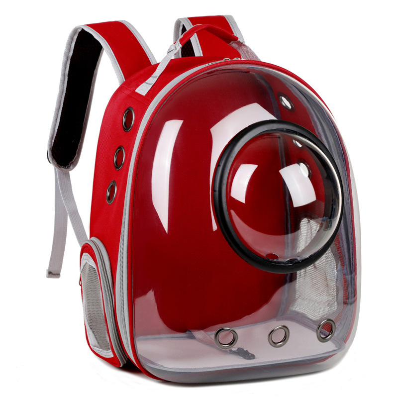 미친손잡이 : 우주캡슐의 붉고 투명한 모델