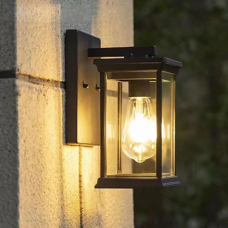 Outdoor Waterproof Ultra-transparent Outdoor Balcony Door Villa Courtyard Wall Lamp Simple Modern Exterior Wall Decorative Lighting