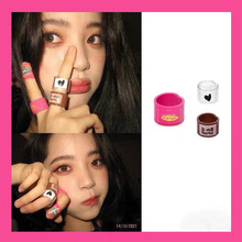 韩国各系个性夸张创可贴戒指