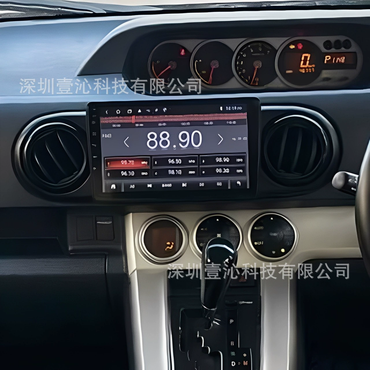 Подходит для 2007 Toyota хэтчбека Corolla Rumion Takuma рамка лица Android большой экран навигация рамка лица комплект рамочная панель