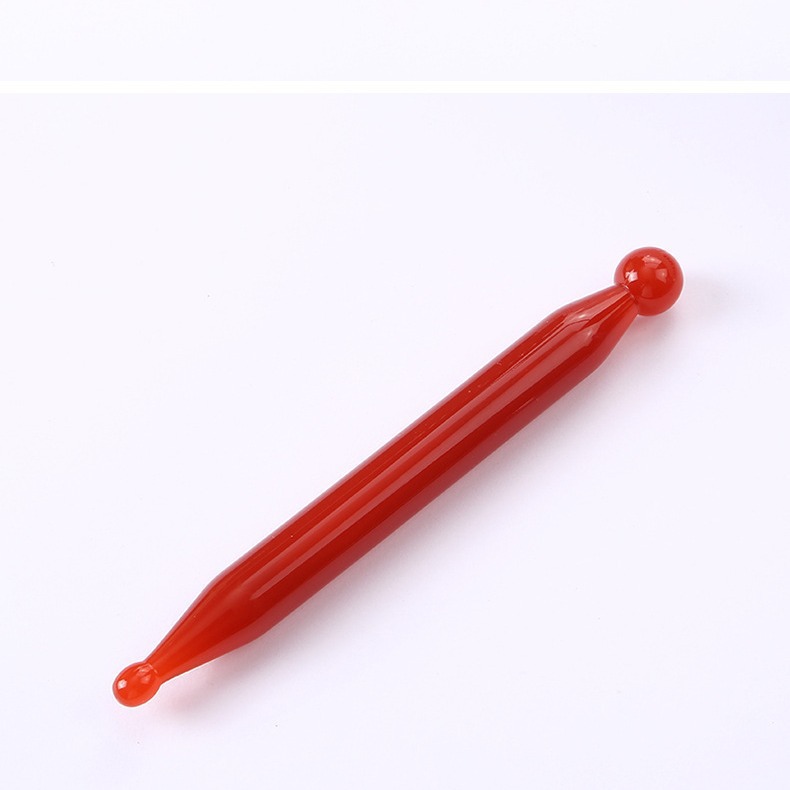 Gua Sha Facial Massage Stick Resin Meridian Acupoint Tool for Face and Body Wellness 19g details