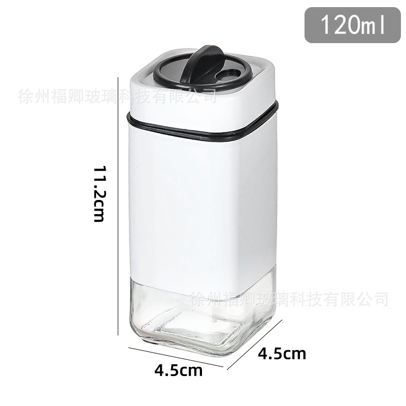 Al por mayor condimento de acero inoxidable botella condimento de especias botella cocina pimienta sal condimento botella condimento caja condimento tarro