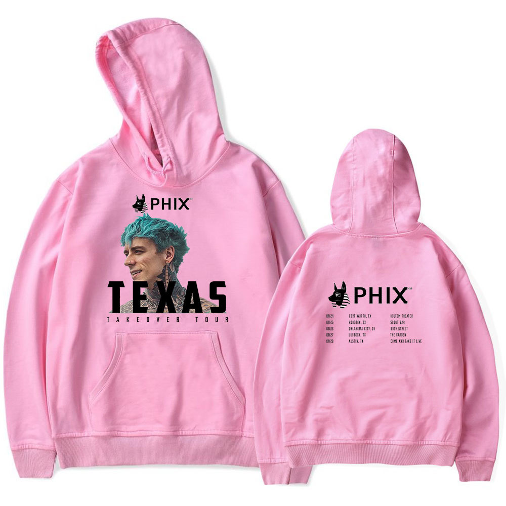 Fix Texas toma el control de la gira sudaderas con capucha para las mujeres de moda cool popular con capucha linda