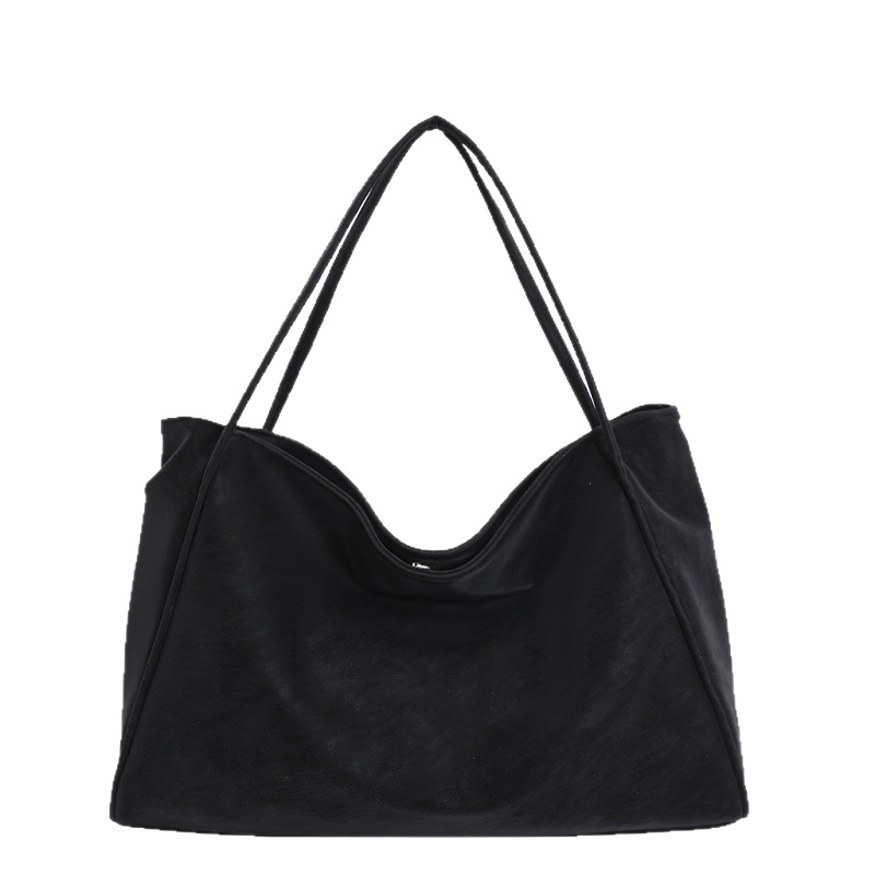 Bolsa de hombro coreana retro de gran capacidad, nicho, bolsa de viaje diario, bolsa de mano extranjera