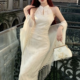 雪纺连衣裙女夏