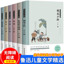 鲁迅儿童文学精选 全套6册 鲁迅故乡朝花夕拾呐喊小学生课外书