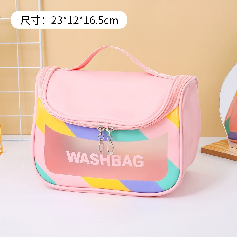 Handheld waterproof purse PVC, capacious storage system, travel bag