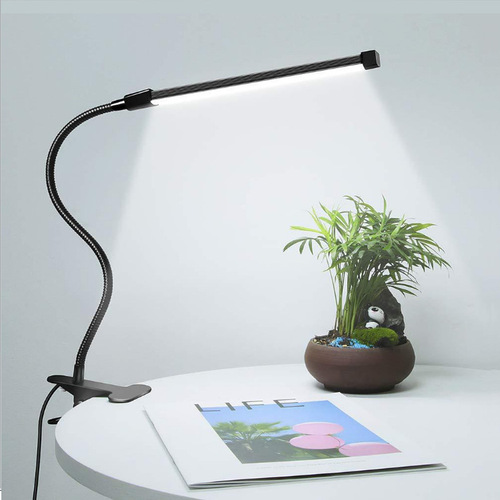 LED desk lamp for student dormitory bedroom desk bedside reading eye protection clip-on mini desk lamp live streaming fill light factory