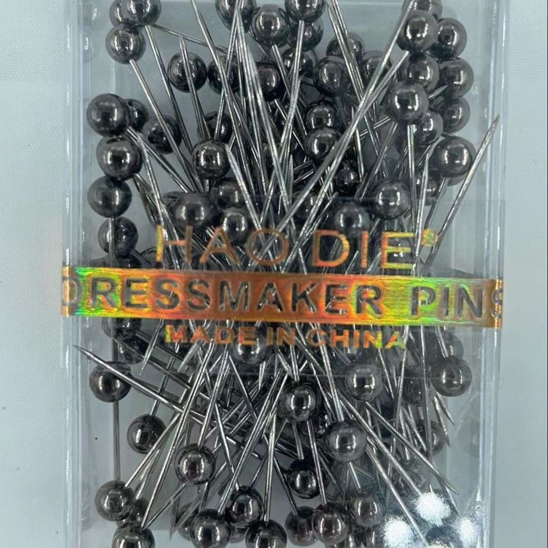 Posicionamiento de metal aguja nacarada al por mayor accesorios de herramientas de bricolaje posicionamiento de ropa aguja nacarada de cuatro colores de metal 100 cajas