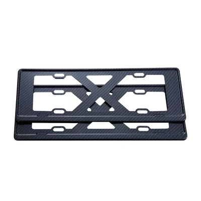 Dropshipping of Fuel and New Energy Vehicle License plate holder/license plate holder - new-energy-twill-weave-default-gloss-finish
