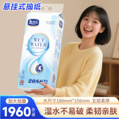 整箱批货家用一整箱悬挂式挂抽 大包家用大量批大尺寸悬挂抽纸