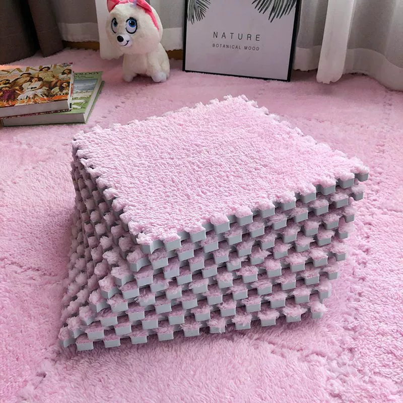 Модульные ковровые плитки 30×30×1,6 см, плитки с пазом, однотонные и многоцветные наборы