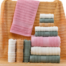 高低毛波浪竹纤维毛巾浴巾 吸水柔软毛巾方巾浴巾套装