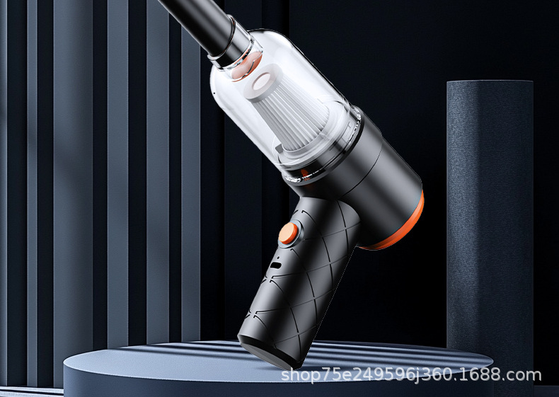 Cross-Border Car Wireless Mini Vacuum Cleaner, Portable Handheld High-Power Vacuum Cleaner for Home Use and Pet Cleaning