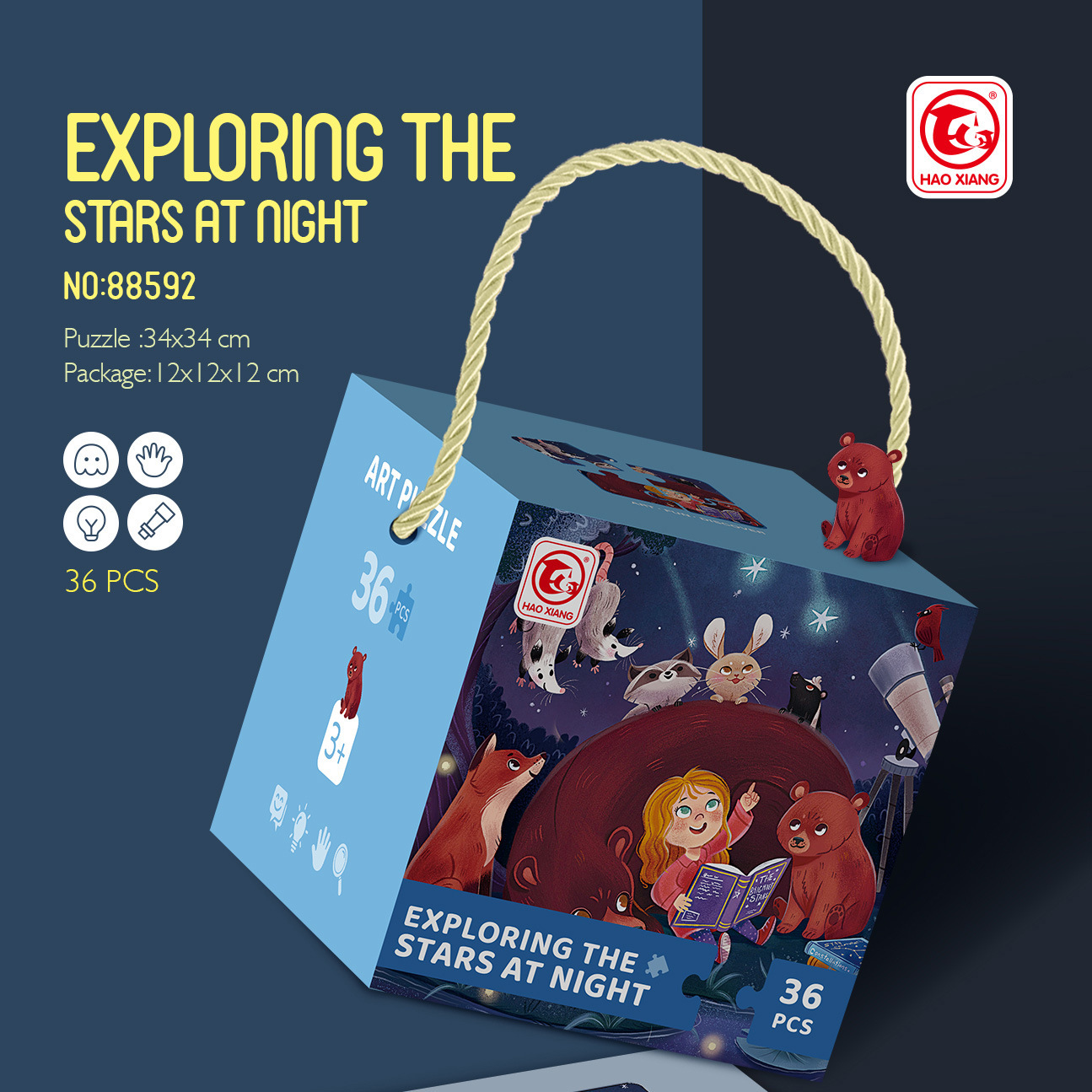 Rompecabezas infantil juego de rompecabezas de educación temprana 5-6 años Jurásico mundo animal divertido papel ejercicio cognitivo