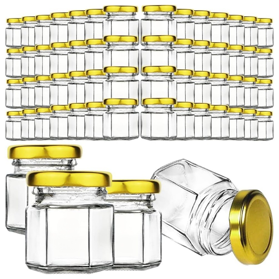 육각형 60개 세트, 투명