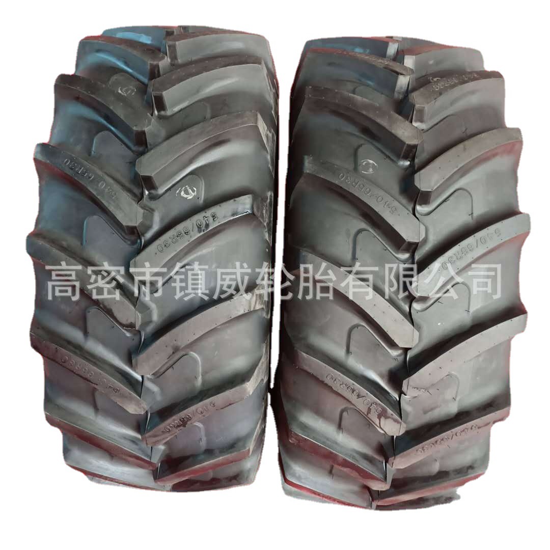农用拖拉机子午线轮胎 540/65R30 650/65R42 人字花纹真空轮胎