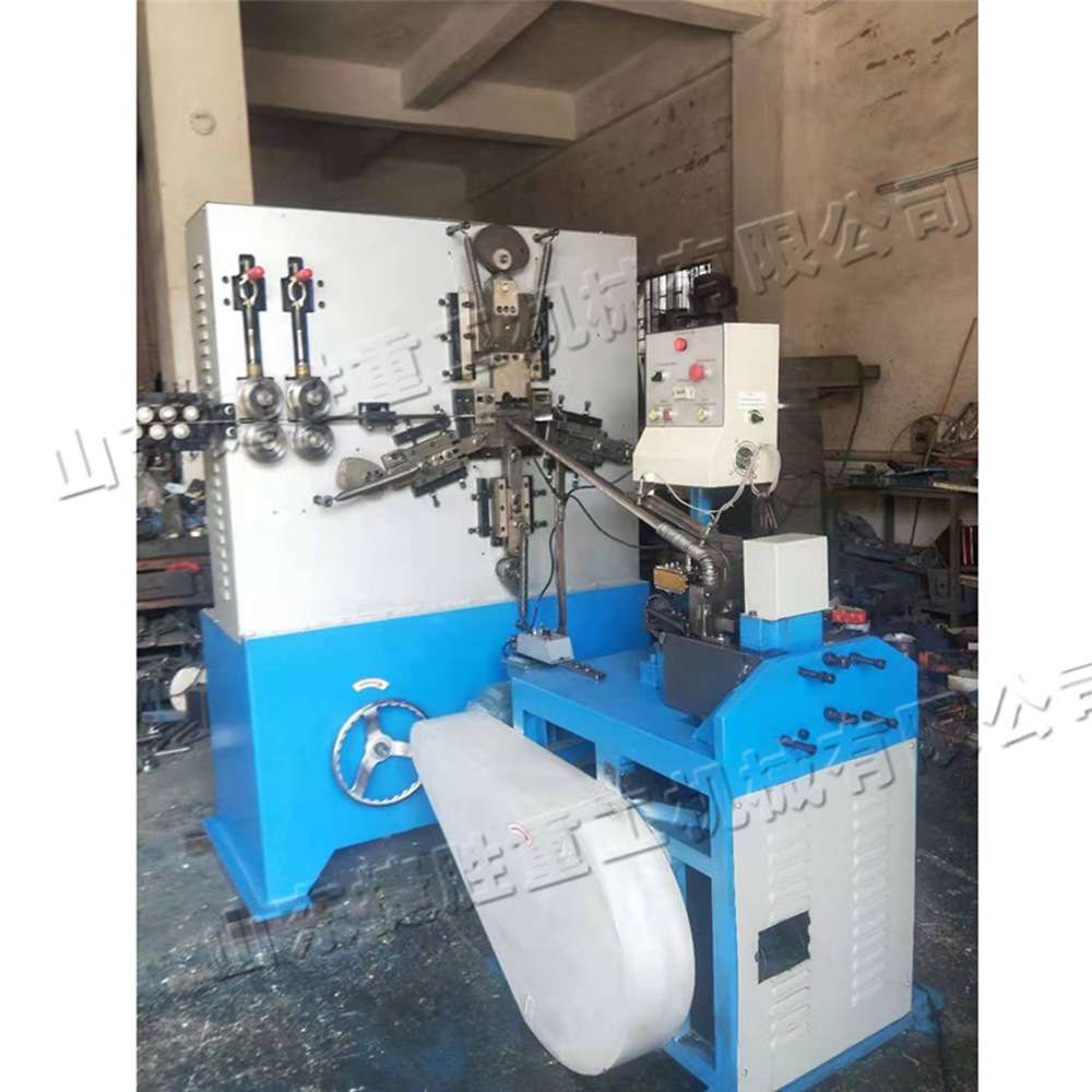 Fully automatic clothes rack hook forming machine