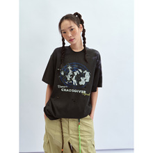��ʶʱ�ڱ꡿��Ʒ���޸���ˮϴ����ӡ��Բ���������T��ŮV60053