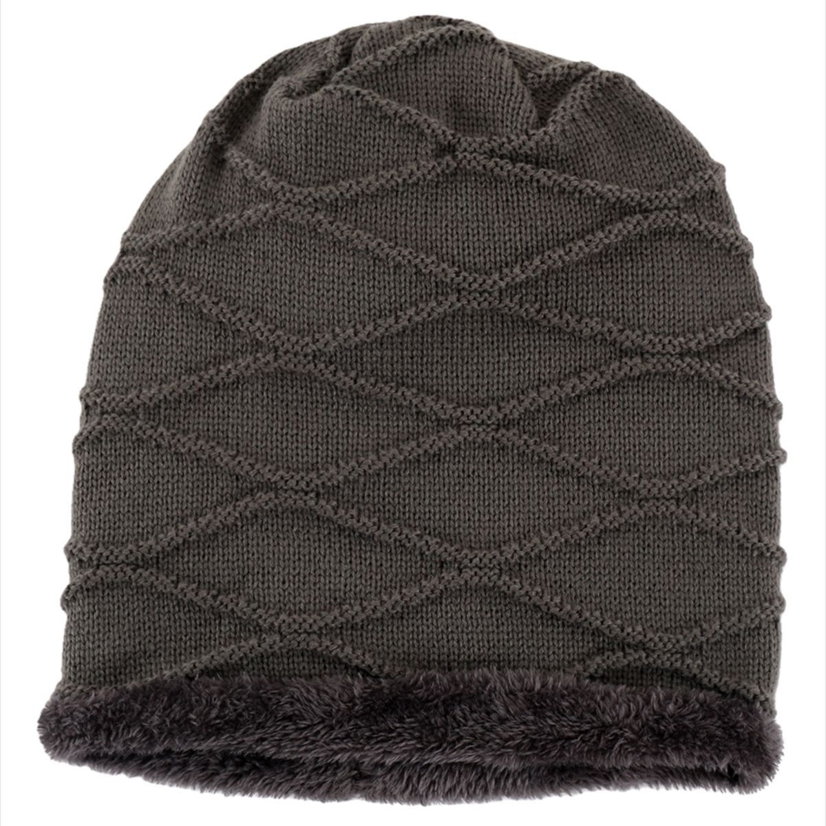 Knitted Beanie Hat For Men And Women Wool Warm Winter Hat_voghion.com