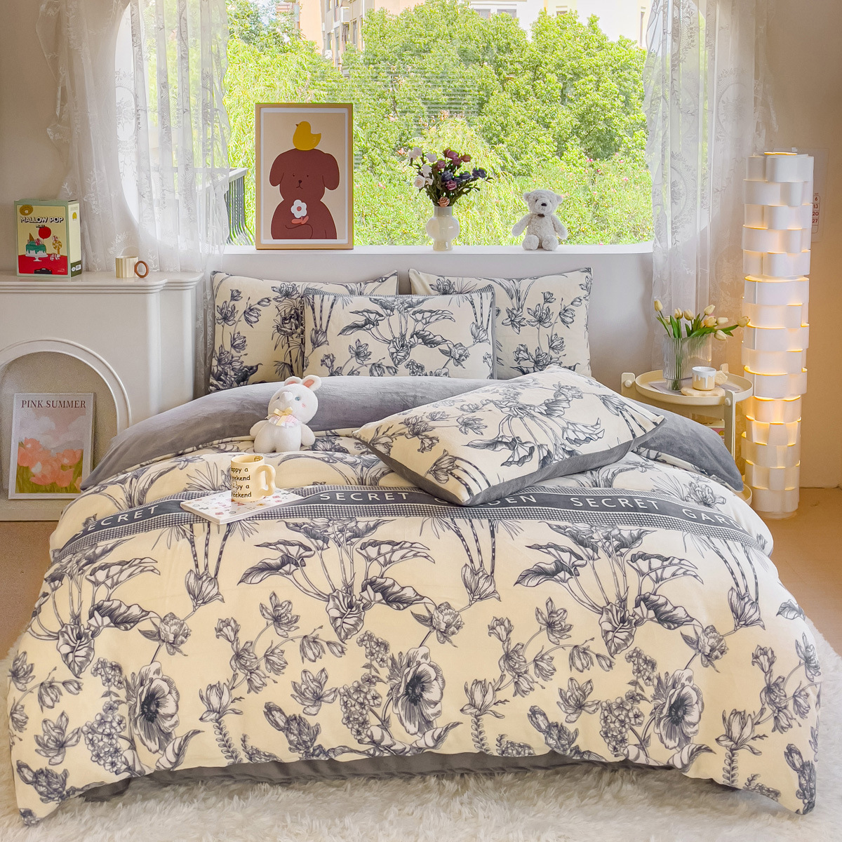 햅번 스타일-[두껍고 따뜻한 밀크벨벳 4종세트]