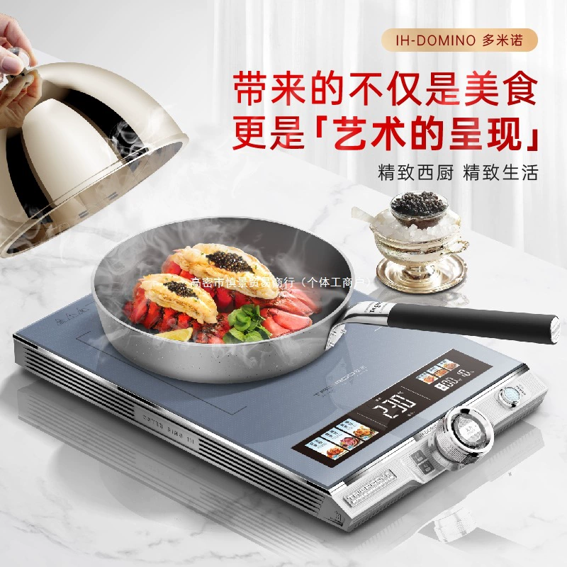 【Новинка года】Taigroo/TiGo IH Domino Home Professional Western Kitchen Индукционная плита с большой скоростью и контролем температуры