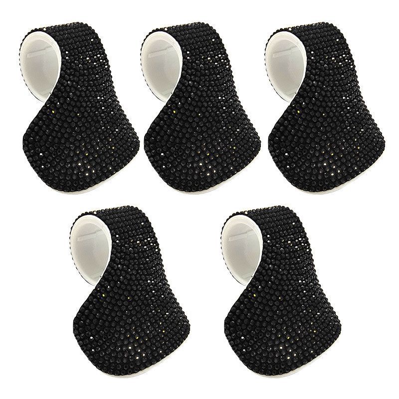 블랙 컬러 다이아몬드 [손에 편안함] - [5개 팩] 60%의 사람들이 구매했습니다