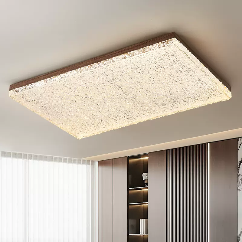 复古中古风客厅灯led吸顶灯普瑞全光谱卧室大厅主灯中山灯具套餐