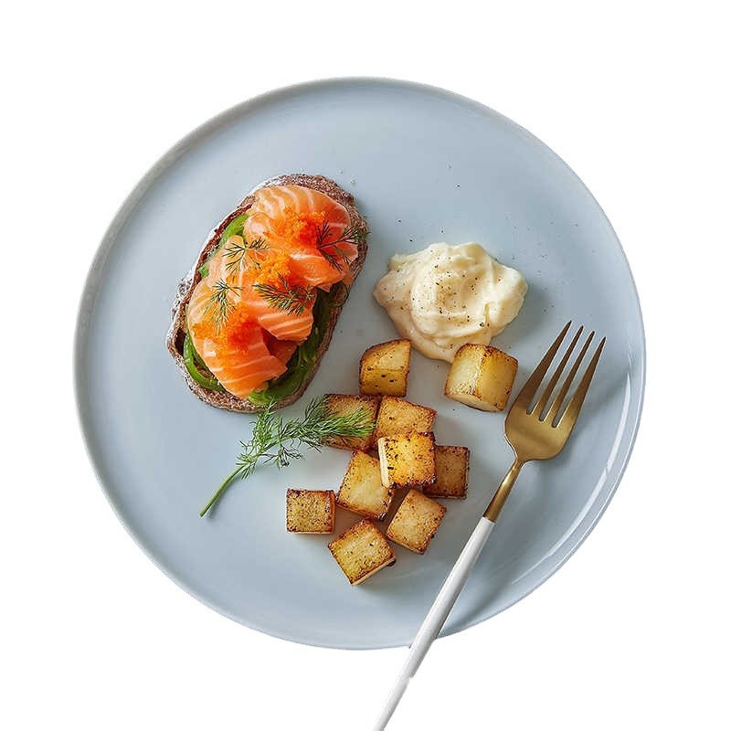 Transfronterizo LZ LCCang cerámica Hampton serie Inglés viento alto color esmalte nuevo hueso porcelana cubiertos domésticos artículos