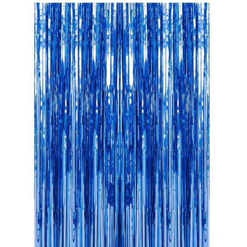 Cortina de Lluvia Decorativa de Plástico, Autoadhesiva, para Fiestas y Eventos
