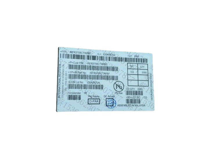 IRFR3706CTRPBF FR3706CTRPBF 欢迎咨询