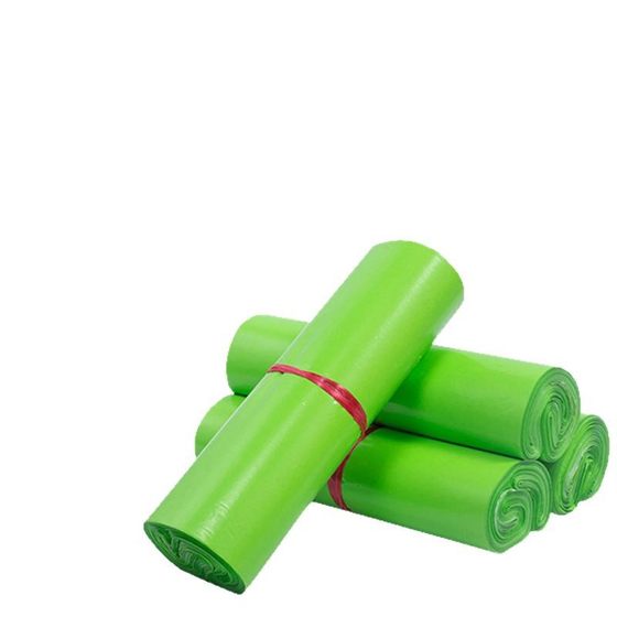 Supply of new material fruit green express bag waterproof thickened packing with PE material high color value e-commerce logistics delivery bag