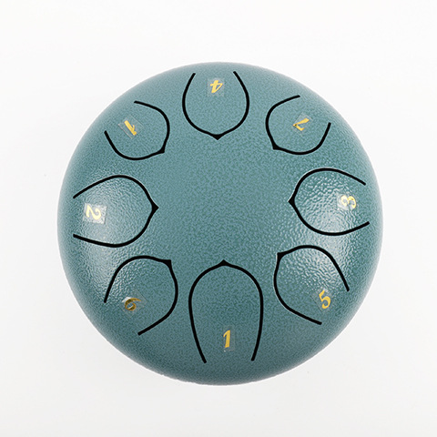 Escala completa de 6 pulgadas de 8 tonos de cinta 4 7 tambor hueco de color tambor vacío tambor Fanyin olvidar polvo tambor olvidar preocupación tambor transfronterizo Comercio exterior al por mayor