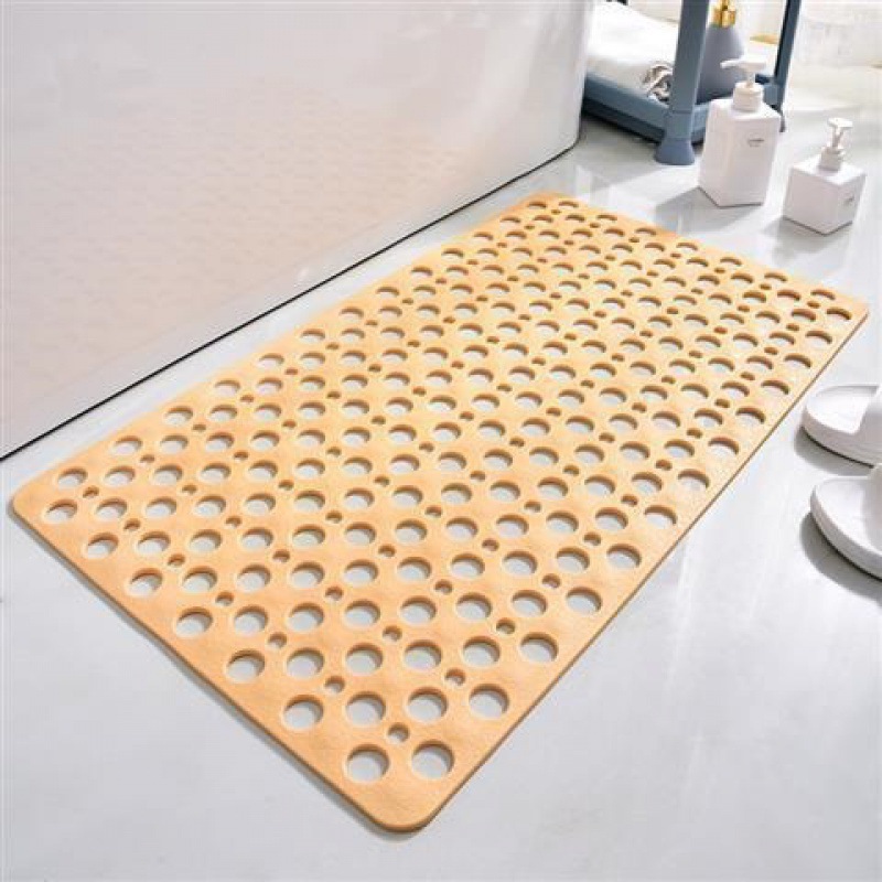 Almohadilla antideslizante del baño tpe, agujero redondo, bañera con fugas de agua, baño, almohadilla para el suelo, ventosa, almohadilla para evitar caídas, cabello uno por uno image 11